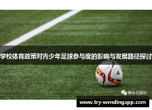 学校体育政策对青少年足球参与度的影响与发展路径探讨 学校体育政策对青少年足球参与度的影响与发展路径探讨