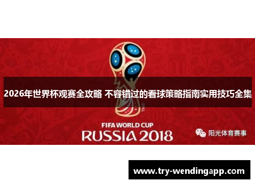 2026年世界杯观赛全攻略 不容错过的看球策略指南实用技巧全集