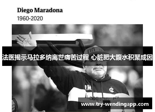法医揭示马拉多纳离世痛苦过程 心脏肥大腹水积聚成因 法医揭示马拉多纳离世痛苦过程 心脏肥大腹水积聚成因