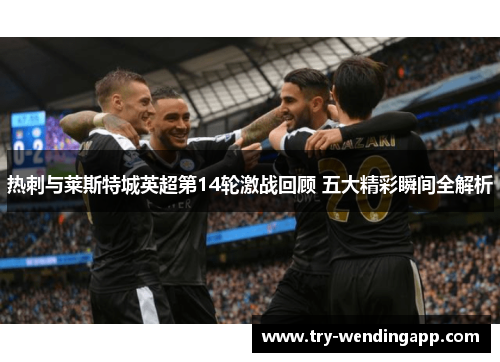 热刺与莱斯特城英超第14轮激战回顾 五大精彩瞬间全解析
