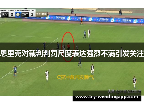 恩里克对裁判判罚尺度表达强烈不满引发关注